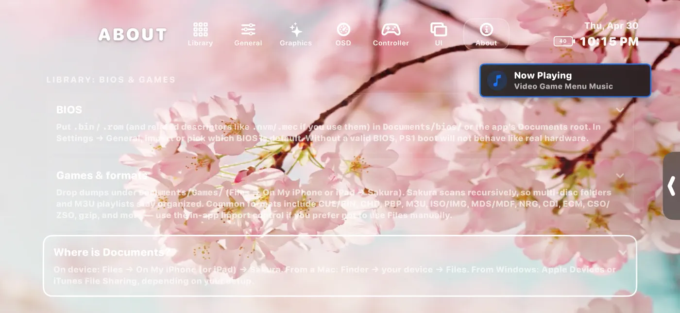 Sakura! screenshot 1 of 3